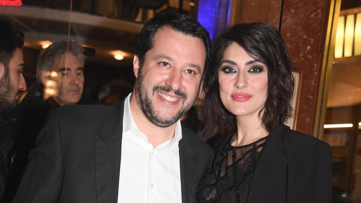 Matteo Salvini und Elisa Isoardi: Elisa Isoardi verkündete die Trennung von Italiens Vize-Premier über Instagram.