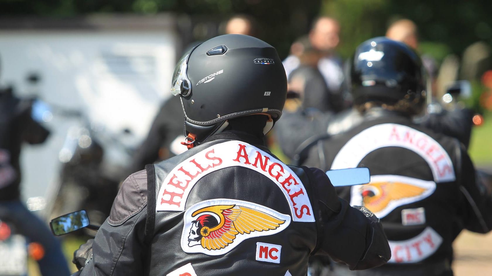 Mitglieder der Hells Angels: Der Hamburger Polizei ist ein schwerer Schlag gegen die Organisierte Kriminalität geglückt.