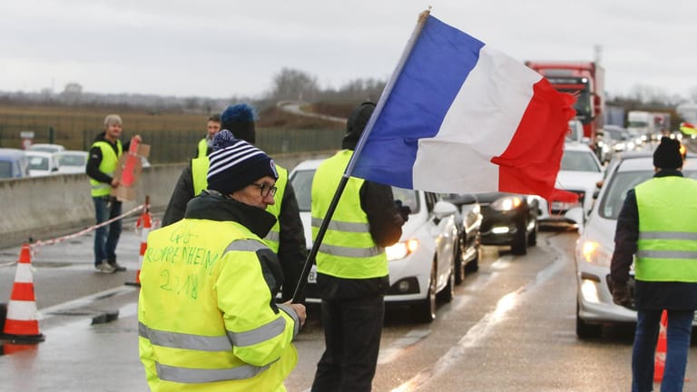 Demonstration der "Gelbwesten": Frankreichs Regierung hat Zugeständnisse gemacht.