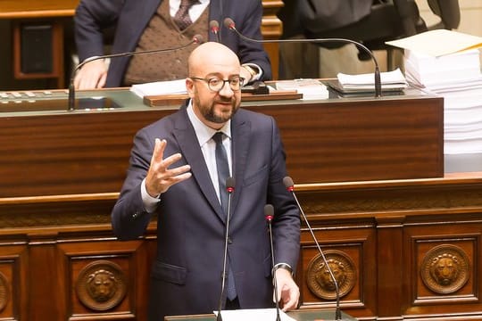 Hat seinen Rücktritt angekündigt: Belgiens Ministerpräsident Charles Michel.