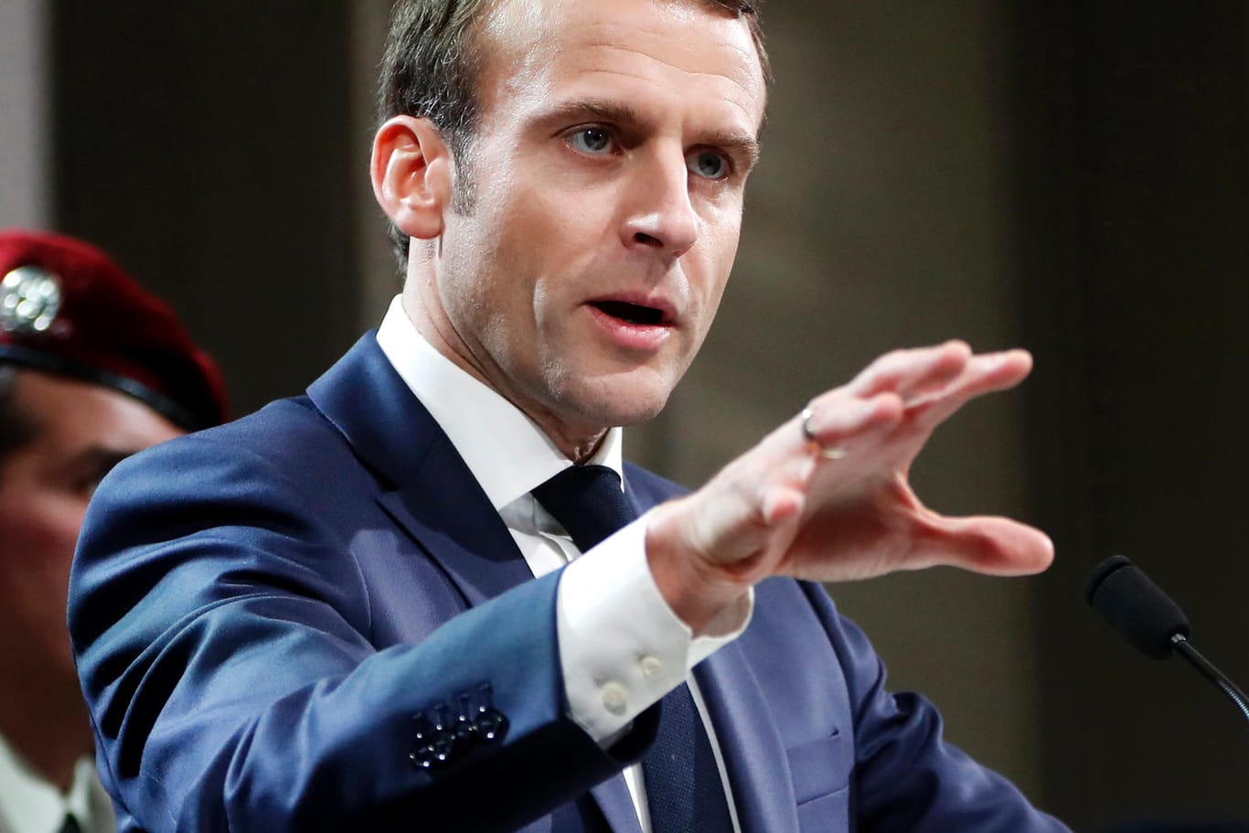 Emmanuel Macron: Der französische Präsident bleibt nach Italiens Vorwürfen gelassen.