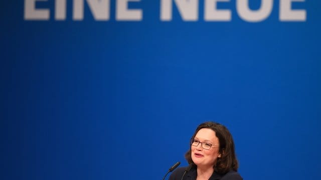 Parteichefin Andrea Nahles steht unter großem Druck, eine Trendwende herbeizuführen: Die SPD dümpelt bei 15 Prozent in Umfragen. Parteichefin Andrea Nahles steht unter großem Druck, eine Trendwende herbeizuführen: Die SPD dümpelt bei 15 Prozent in Umfragen.