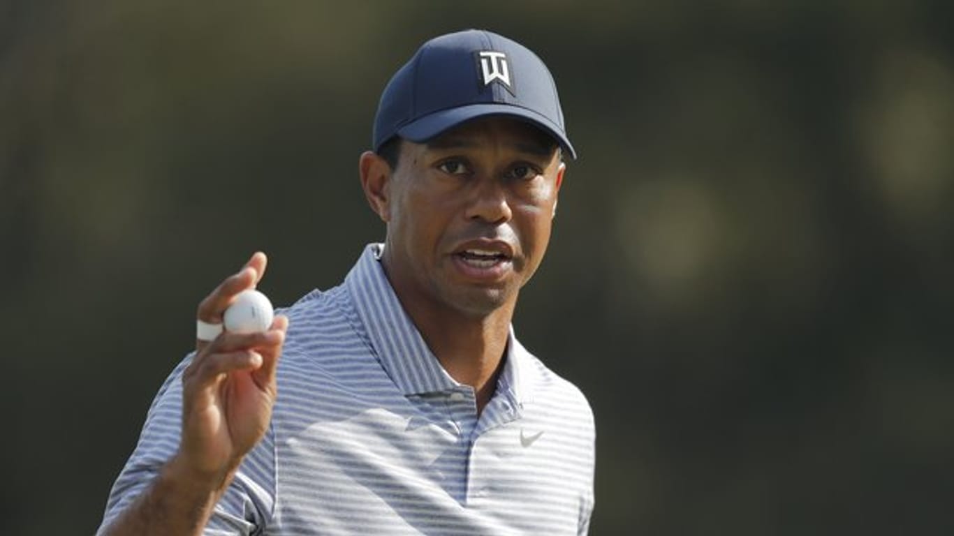 Hat den fünften Masters-Sieg in Augusta im Blick: Golf-Superstar Tiger Woods.