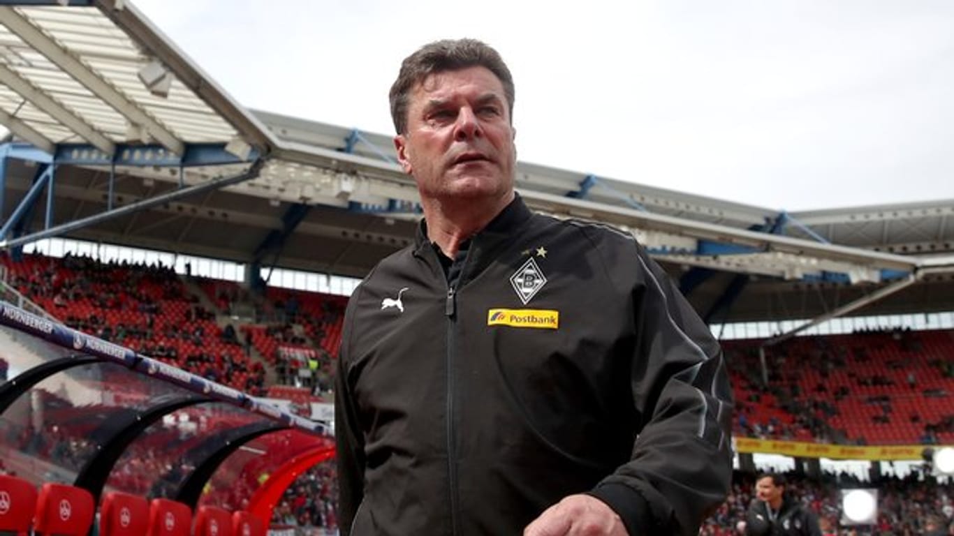 Zum Saisonende mit Borussia Mönchengladbach im Aufwind: Trainer Dieter Hecking.