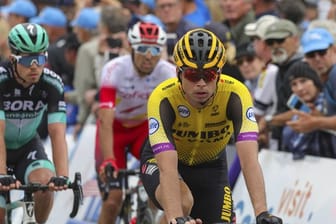 Tejay van Garderen trägt bei der Kalifornien-Rundfahrt weiter das Gelbe Trikot des Gesamtführenden.