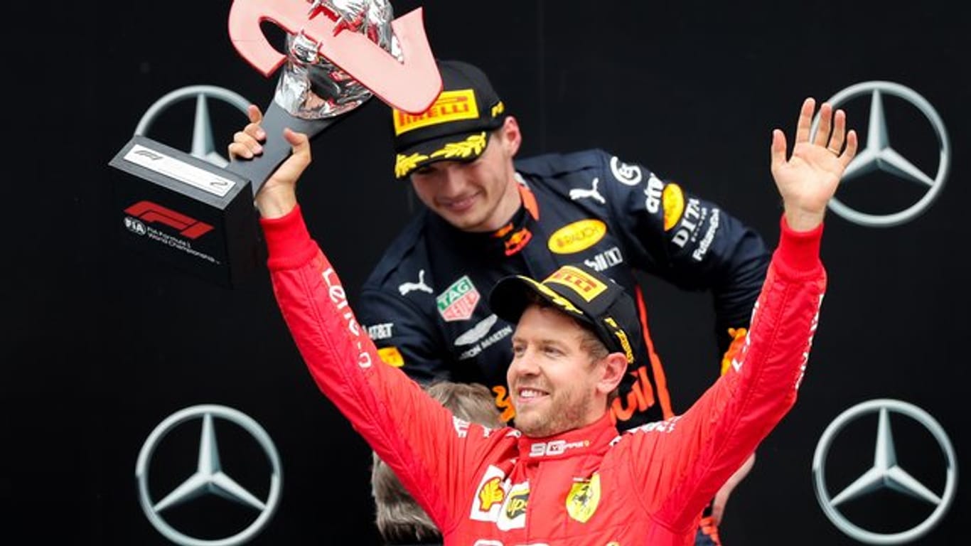 Stürmte von Startplatz zwanzig auf das Siegerpodest als Zweiter: Sebastian Vettel.