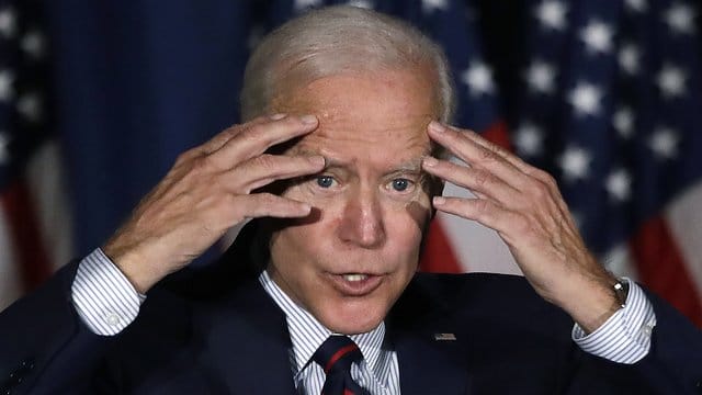 "Ich werde darauf nicht antworten": Joe Biden, Ex-US-Vizepräsident und demokratischer Präsidentschaftskandidat. "Ich werde darauf nicht antworten": Joe Biden, Ex-US-Vizepräsident und demokratischer Präsidentschaftskandidat.