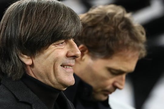 Joachim Löw stellte sich nach dem 4:0 gegen Weißrussland den Fragen der Medienvertreter.