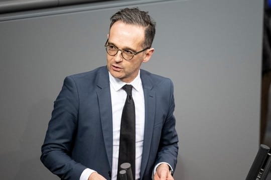 Außenminister Heiko Maas spricht im Bundestag zur Lage im Nahen und Mittleren Osten.