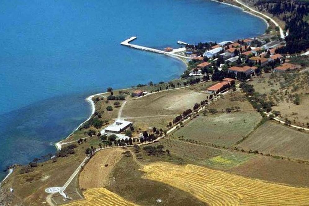 Die Gefängnisinsel Imrali im Marmarameer - hier ist unter anderen der kurdische Rebellenführer Abdullah Öcalan inhaftiert.