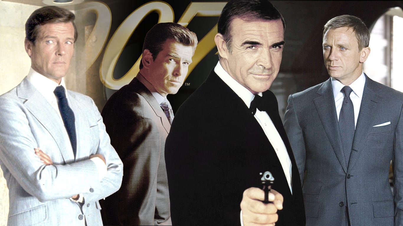 Roger Moore, Pierce Brosnan, Sean Connery oder Daniel Craig? Die Briten haben über den besten Bond-Darsteller abgestimmt.