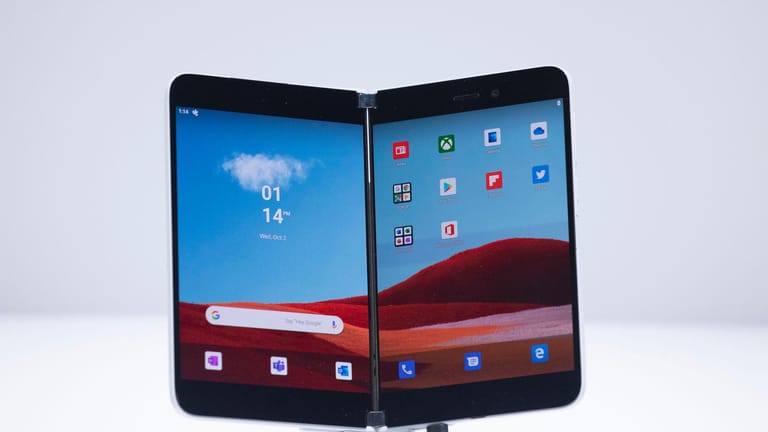 Das Surface Duo: Microsoft verkauft ab sofort sein neues Smartphone.