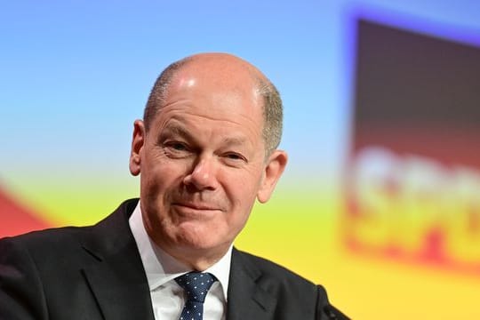 Beim SPD-Parteitag soll Scholz von den 600 Delegierten als Kanzlerkandidat bestätigt werden.