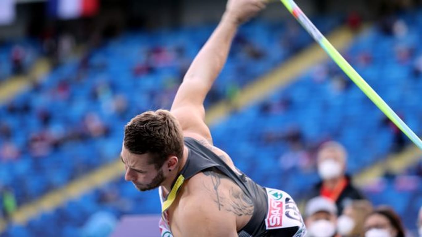 Olympia-Favorit Vetter gelang bei der Team-EM mit 96,29 Metern die drittbeste je erzielte Weite.