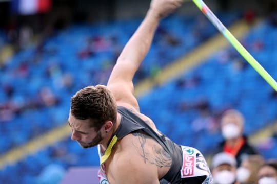 Olympia-Favorit Vetter gelang bei der Team-EM mit 96,29 Metern die drittbeste je erzielte Weite.