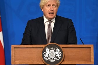 Großbritanniens Premier Boris Johnson will am 19.