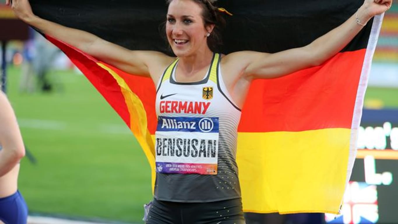 Irmgard Bensusan will bei den Paralympics zu Gold sprinten.