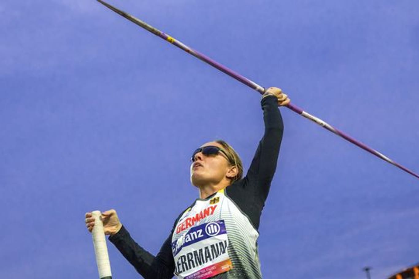 Frances Herrmann holte in Tokio Speerwurf-Silber.