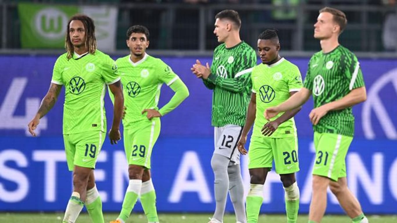 Die Wolfsburger verzichteten trotz ihres Sieges auf einen großen Jubel.