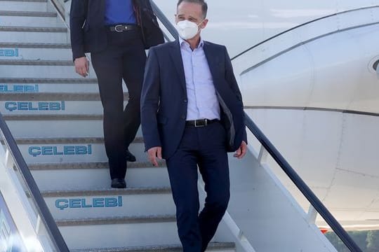 Bundesaußenminister Heiko Maas landet zu Afghanistan-Gesprächen im türkischen Antalya.