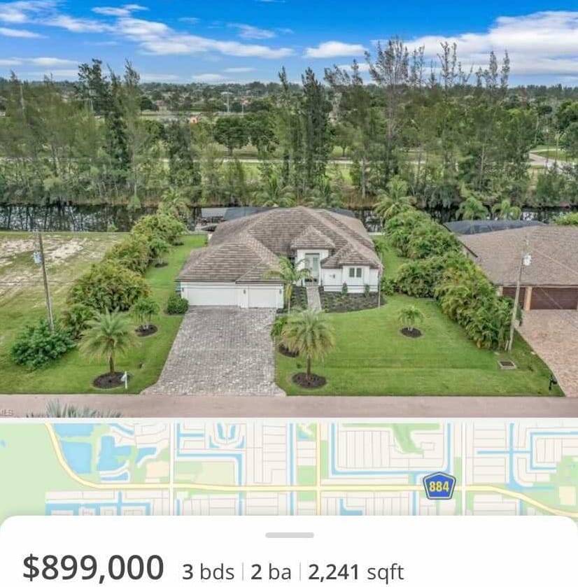 Michael Wendlers Villa in Cape Coral wurde verkauft.