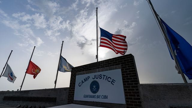 Das US-Gefangenenlager Guantánamo Bay in Kuba.