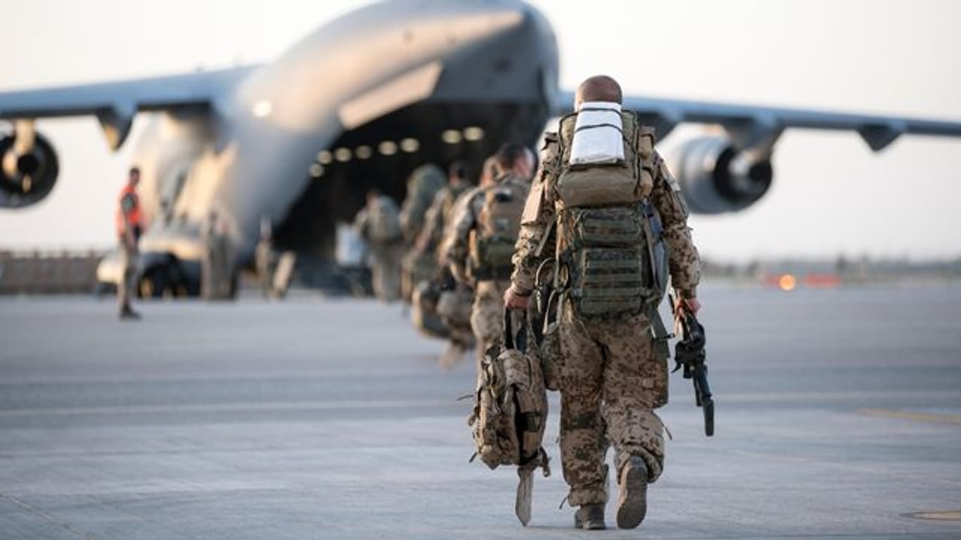 Bundeswehr-Soldaten beim Abzug aus Afghanistan.