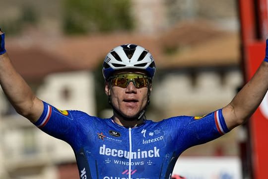 Sprinter Fabio Jakobsen gewann seine dritte Etappe bei der diesjährigen Vuelta.