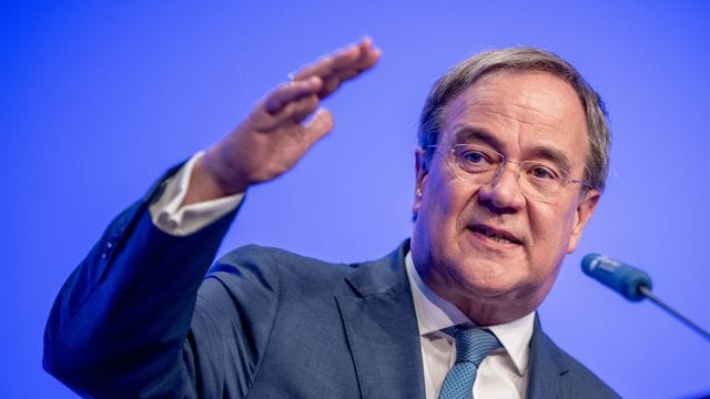 Armin Laschet, Unions-Kanzlerkandidat, CDU-Bundesvorsitzender und Ministerpräsident von Nordrhein-Westfalen. Armin Laschet, Unions-Kanzlerkandidat, CDU-Bundesvorsitzender und Ministerpräsident von Nordrhein-Westfalen.