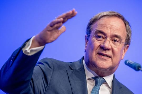 Armin Laschet, Unions-Kanzlerkandidat, CDU-Bundesvorsitzender und Ministerpräsident von Nordrhein-Westfalen.
