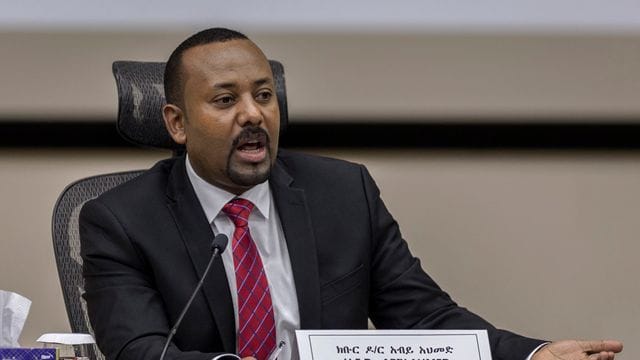 Abiy Ahmed, Premierminister von Äthiopien. Abiy Ahmed, Premierminister von Äthiopien.