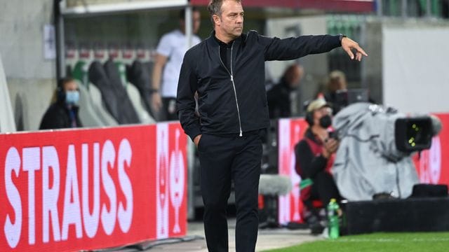 Kam bei seinem Bundestrainer-Debüt zu einem Pflichtsieg gegen Liechtenstein: Hansi Flick. Kam bei seinem Bundestrainer-Debüt zu einem Pflichtsieg gegen Liechtenstein: Hansi Flick.
