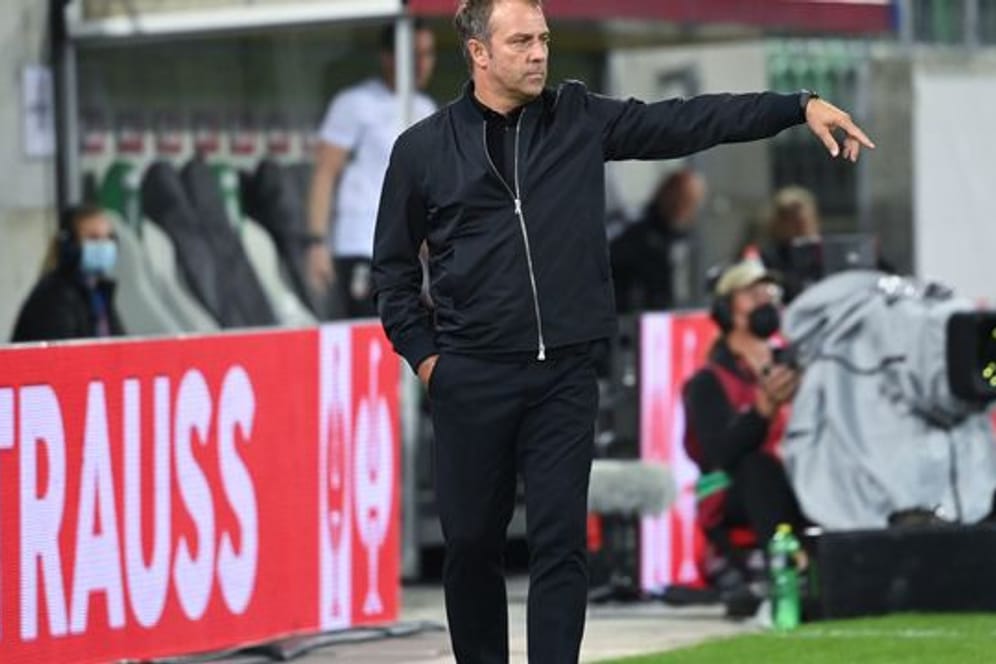 Kam bei seinem Bundestrainer-Debüt zu einem Pflichtsieg gegen Liechtenstein: Hansi Flick.