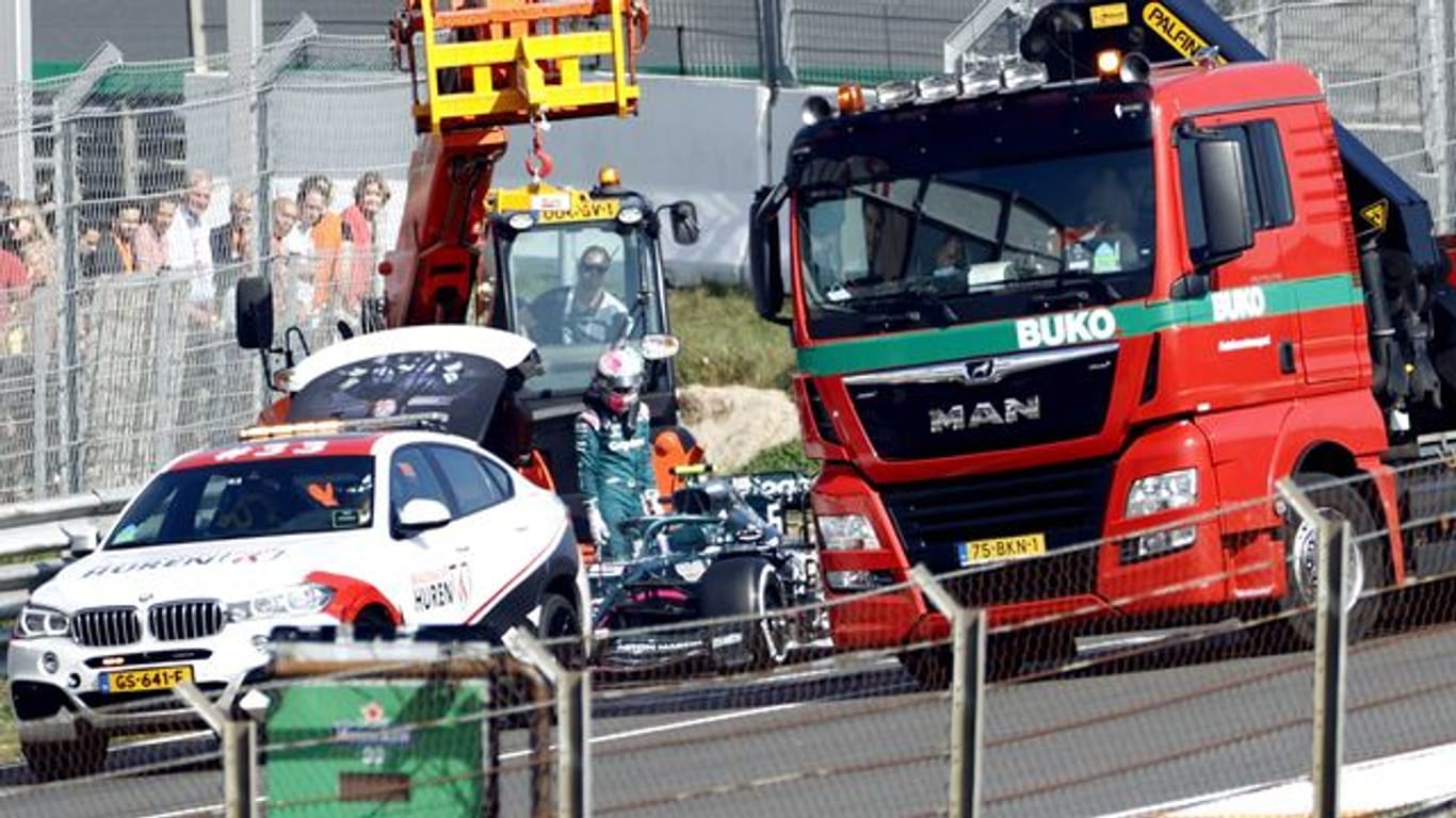 Erwischte keinen guten Start in Zandvoort: Sebastian Vettel.