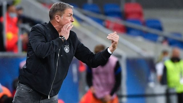 Legte mit seiner neuen U21 einen erfolgreichen Start hin: Stefan Kuntz. Legte mit seiner neuen U21 einen erfolgreichen Start hin: Stefan Kuntz.