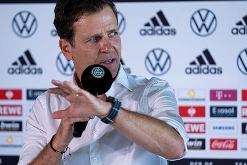 DFB-Direktor Oliver Bierhoff hat die hohen Ziele der deutschen Fußball-Nationalmannschaft bekräftigt.