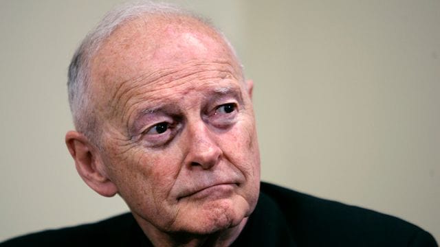 Kardinal Theodore McCarrick, ehemaliger Erzbischof von Washington. Kardinal Theodore McCarrick, ehemaliger Erzbischof von Washington.
