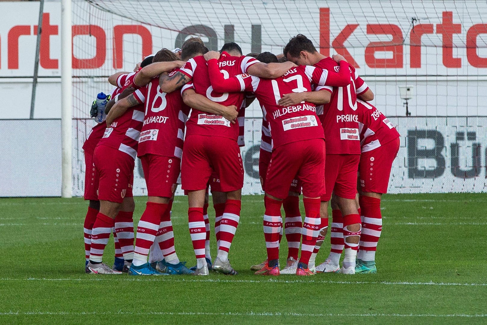 Erfolgreich gegen einen Manipulationsversuch: Spieler von Energie Cottbus lehnten hohe Geldbeträge ab.