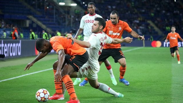 Kevin Volland (M) spielt in Frankreich für den AS Monaco.