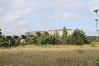 Die Bauruine von Polens einzigem Atomkraftwerk.