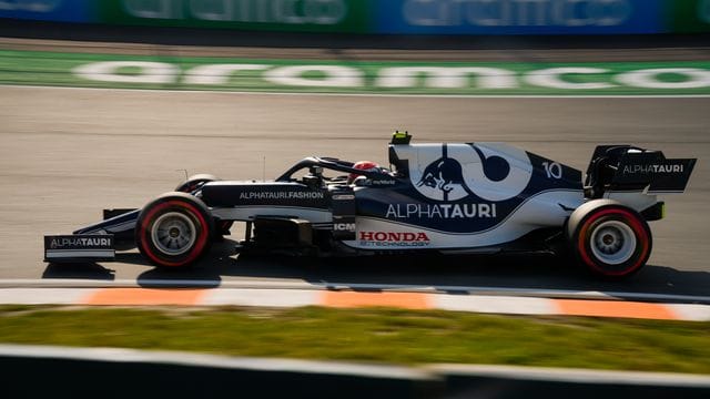 Der Franzose Pierre Gasly bleibt weiter im Cockpit von Alpha Tauri.