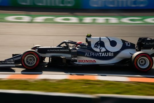 Der Franzose Pierre Gasly bleibt weiter im Cockpit von Alpha Tauri.