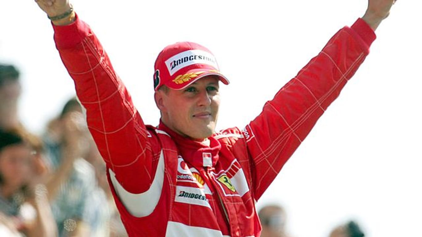 Siegte fünfmal mit Ferrari in Monza: Michael Schumacher.
