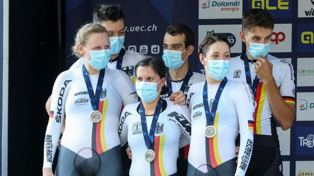 EM-Silber für das Team Deutschland.