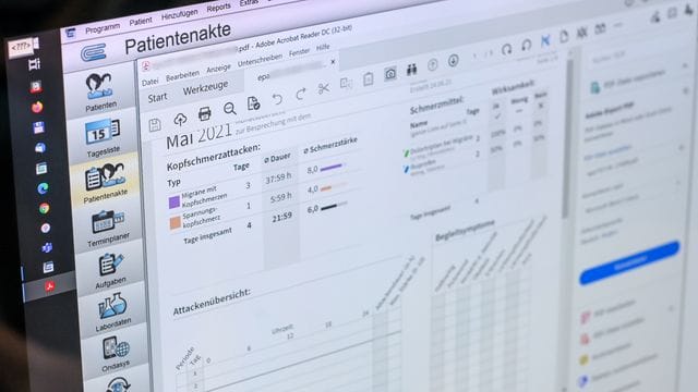 Vier Krankenkassen wurden angewiesen, die neue elektronische Patientenakte um zusätzliche Datenschutzfunktionen zu erweitern. Vier Krankenkassen wurden angewiesen, die neue elektronische Patientenakte um zusätzliche Datenschutzfunktionen zu erweitern.
