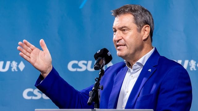 Der Union läuft nach Ansicht von Markus Söder die Zeit für eine Trendwende vor der Wahl davon.