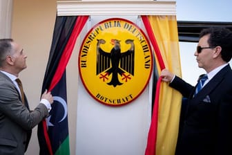 Außenminister Heiko Maas eröffnet in Tripolis die neue Botschaft der Bundesrepublik Deutschland.