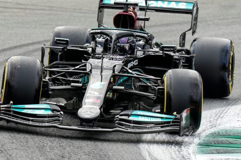 Lewis Hamilton drehte zum Auftakt in Monza die schnellste Runde.