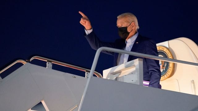 Auf nach New York - US-Präsident Joe Biden wird zum 20.