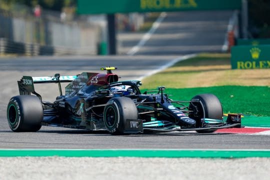 Hat die Sprintqualifikation in Monza gewonnen, startet aber nicht von der Pole: Mercedes-Pilot Valtteri Bottas.